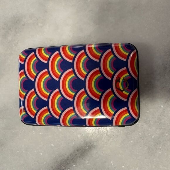 NWOT Rainbow RFID Card Holder ID Wallet - Picture 3 of 4